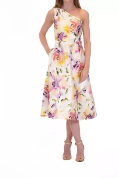 ONE SHOULDER A-LINE DRESS