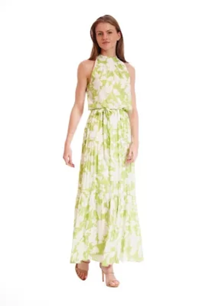 HIGH NECK MAXI DRESS