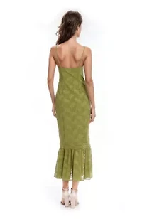 Tank Pencil Ruffle Hem