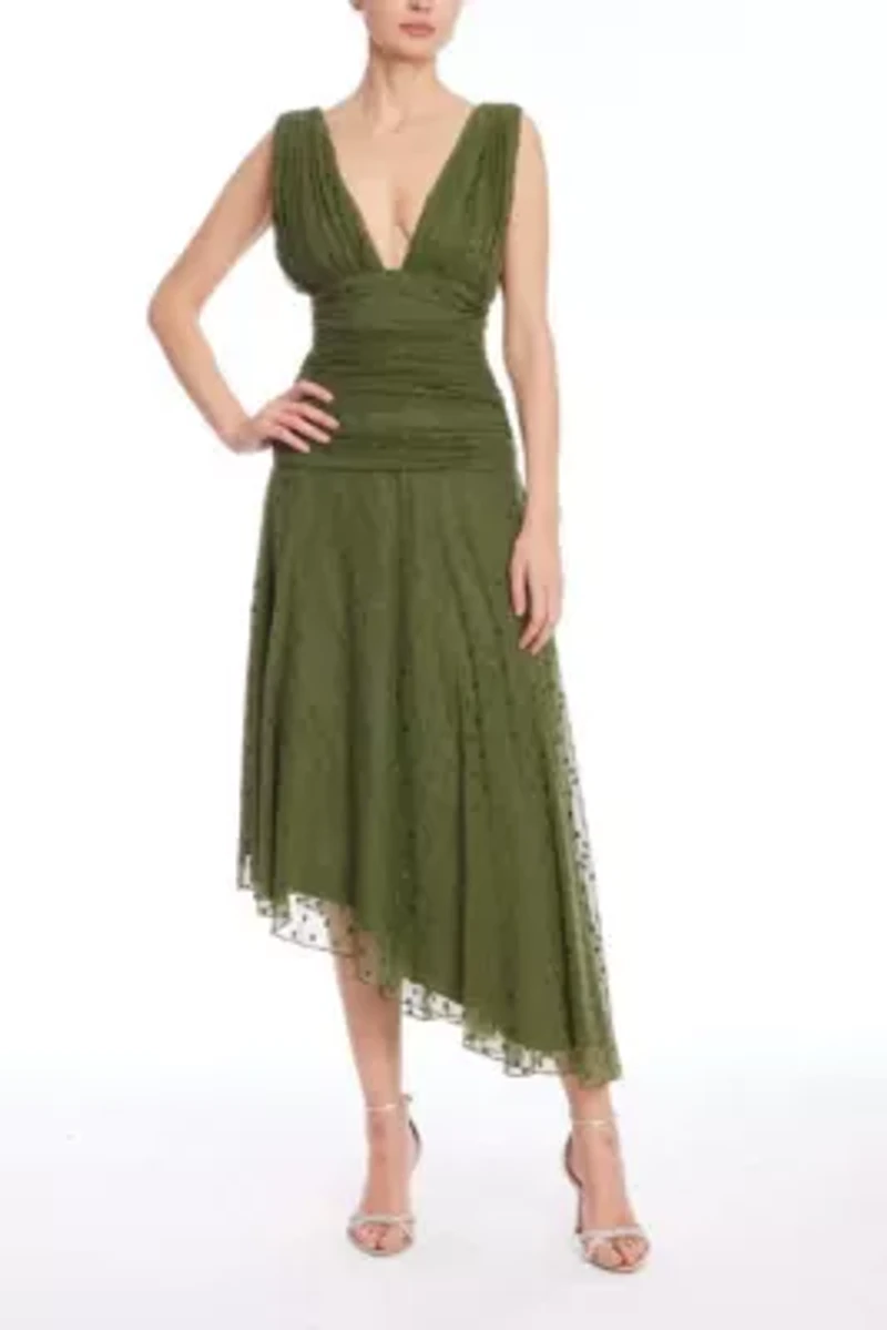 Ruched V-Neck