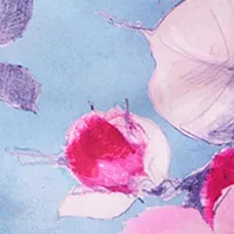 Women's Floral Printed Long Gown