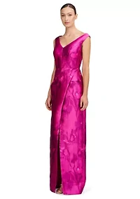 Women's Astrid Column Gown