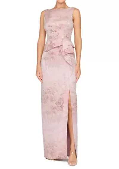 Women's Sleeveless Column Gown