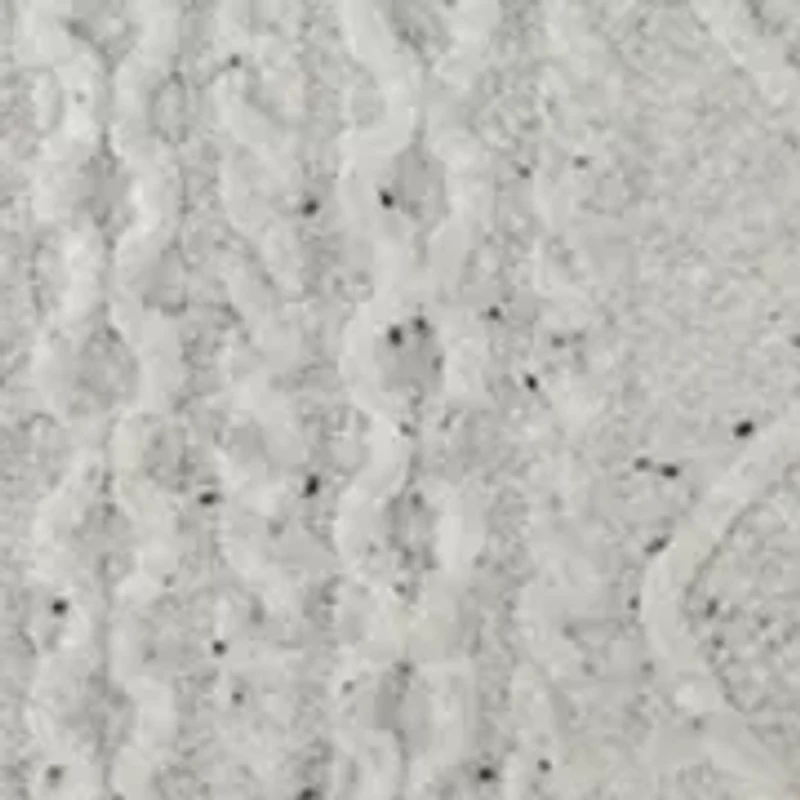 Women's Mock Neck Cable Midi Sweater Dress