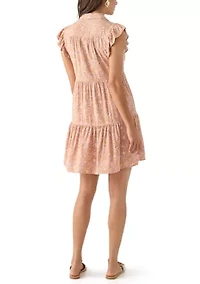 Button Down Mini Shirtdress