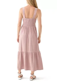 Women's Ruffle Hem Midi Dress