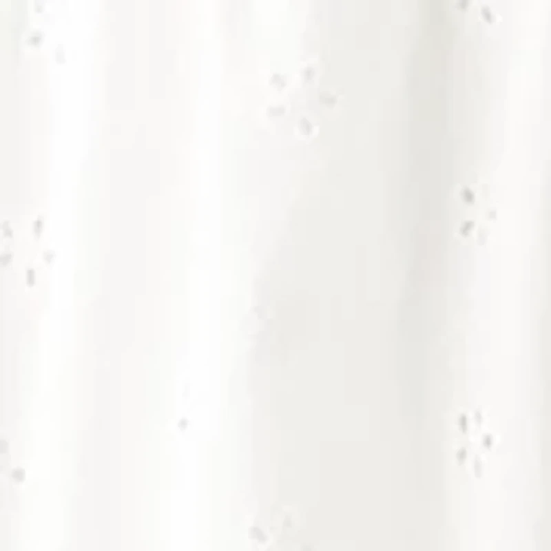 Cotton Eyelet Midi Dress