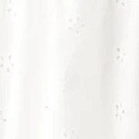 Cotton Eyelet Midi Dress