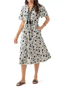 Women's Printed Shirtdress