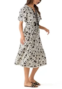 Women's Printed Shirtdress