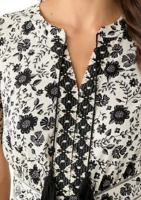 Women's Printed Shirtdress