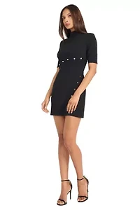 STUDDED MINI DRESS