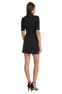 STUDDED MINI DRESS