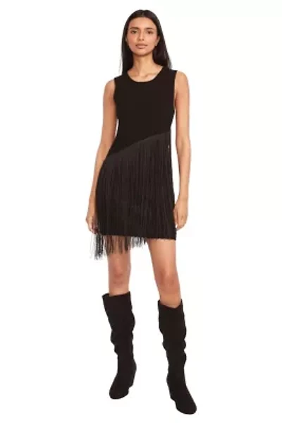 Sleeveless Fringe Dress