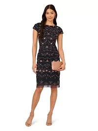 Suede Shift Dress