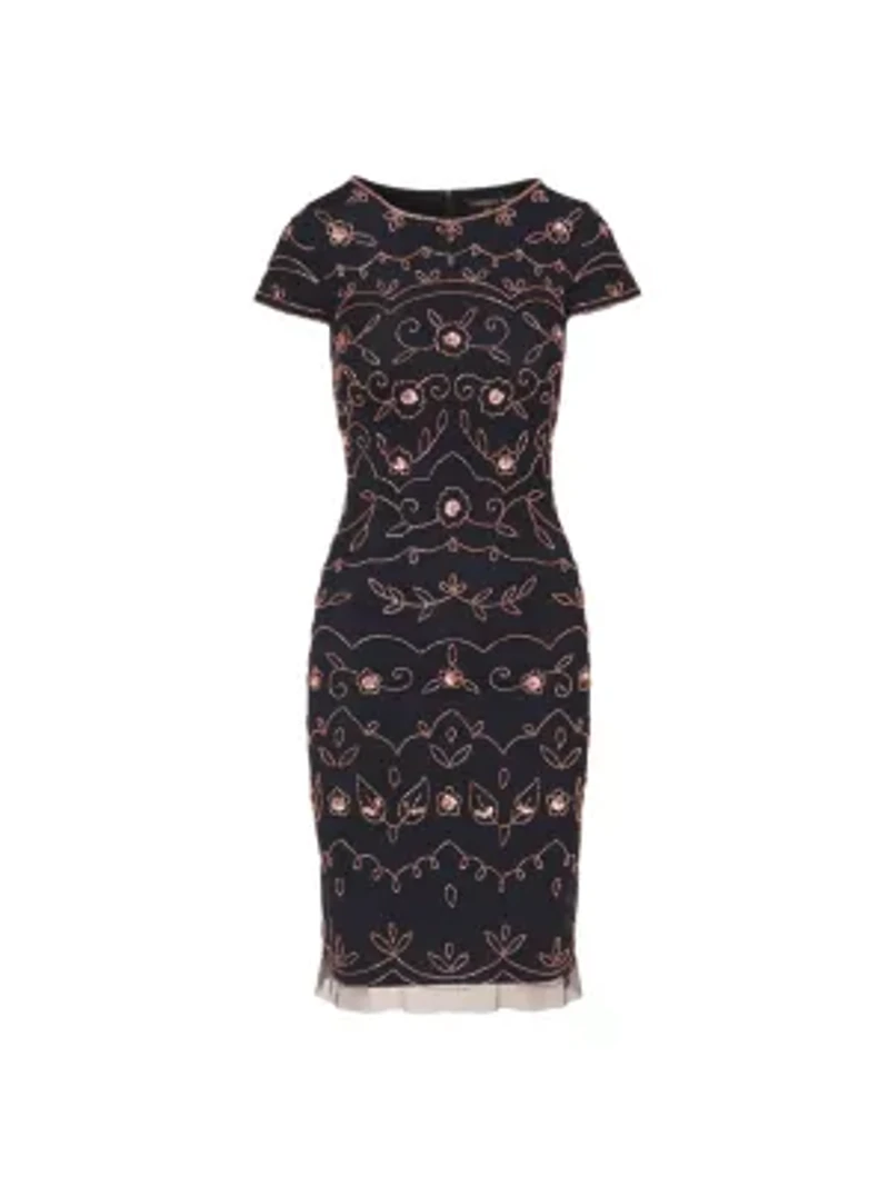 Suede Shift Dress