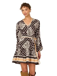 Printed Short Dress