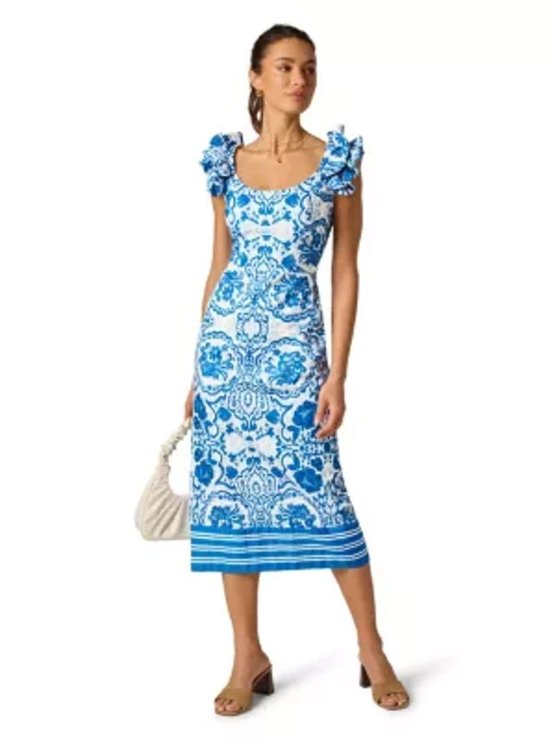 Column Midi Dress