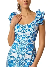 Column Midi Dress