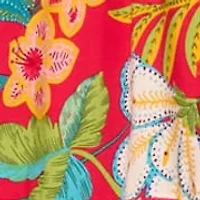 Short Printed Rayon Dress