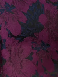 Jacquard Flounce Short Dress