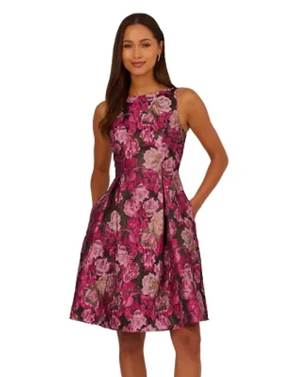 Jacquard Envelope Short Dress