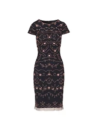 Beaded Sheath Dress