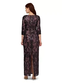 Beaded Long Dress