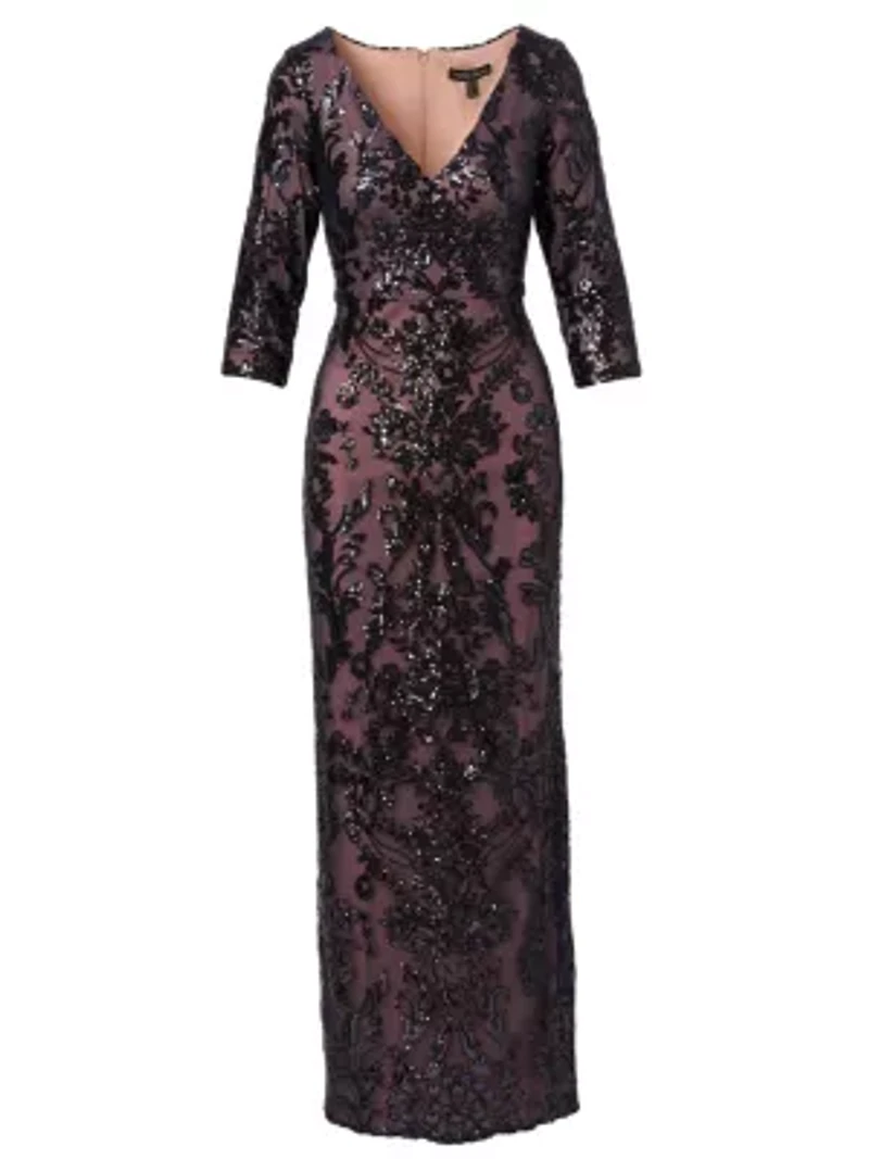 Beaded Long Dress