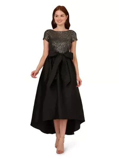 Sequin High-Low Dress