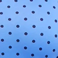 Plus Short Flutter Sleeve Dot Jumpsuit