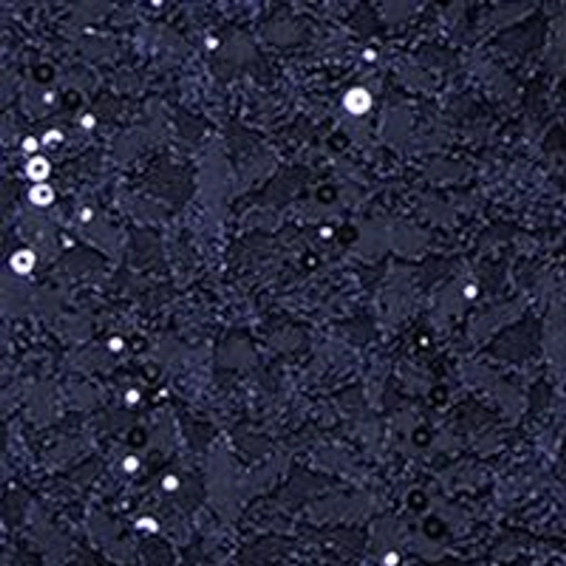 Sequin Lace Bodice Chiffon Gown