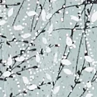 Textured Mandarin Neck Glitter Knit Twinset