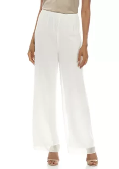Silky Chiffon Pants