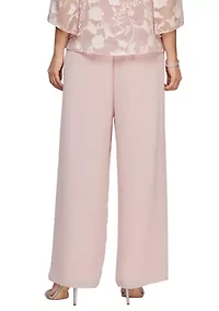 Women's Straight Leg Chiffon Pants