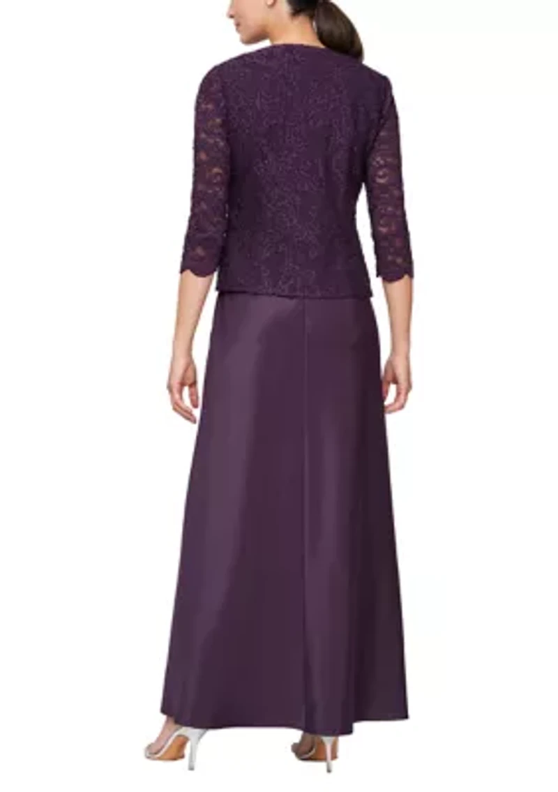 Long Mock Jacket Dress