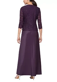 Long Mock Jacket Dress