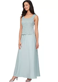 Long Mock Jacket Dress