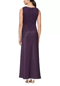 Long Mock Jacket Dress