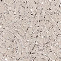 Women's Long Off the Shoulder Sequin Lace Dress