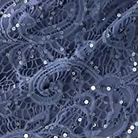 Women's V-Neck Ruffle Lace Gown