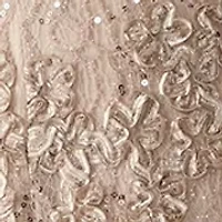 Women's Cold Shoulder Scoop Neck Lace A-Line Dress