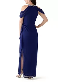 Women's Halter Neck Gown