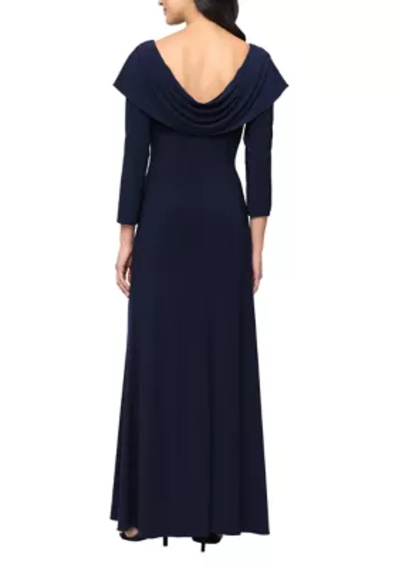 Women's Long Matte Jersey Dress