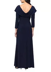 Women's Long Matte Jersey Dress