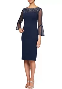 Women's Short Sheath Dress