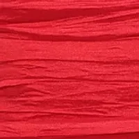 Women's Short One Shoulder Crinkle Stretch Taffeta Dress