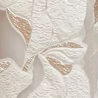 Women's Long Jacquard Ballgown