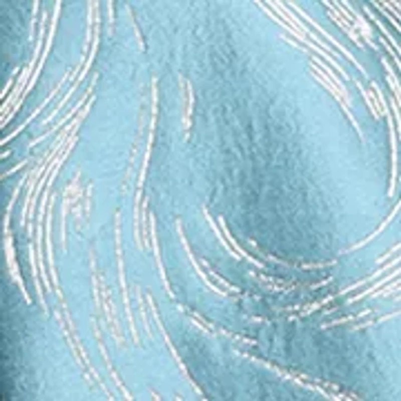 Women's Sleeveless Jacquard Column Gown