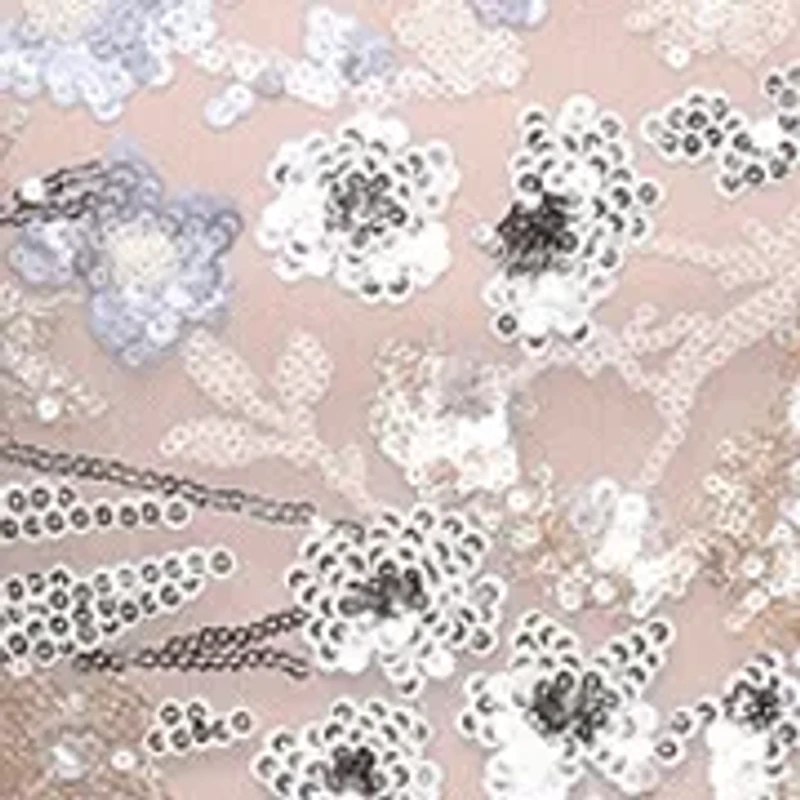 Women's Sleeveless Stretch Sequin Gown